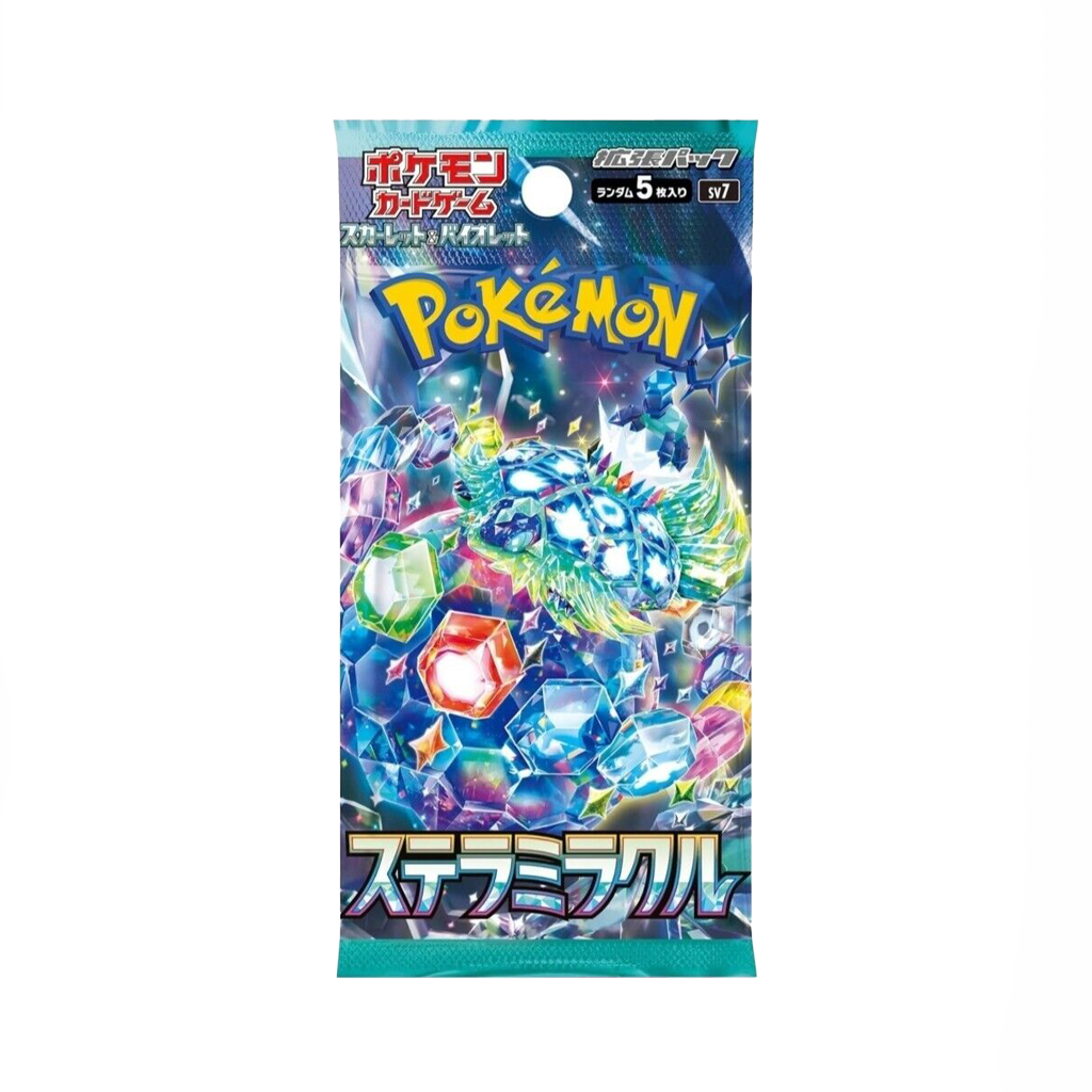 Pokémon Booster Stellar Miracle SV7 Japanisch – neue Kristallkarten sammeln