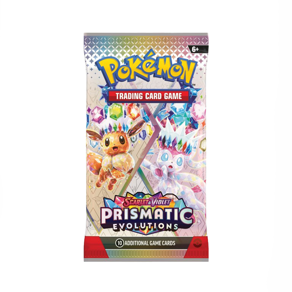 Scarlet & Violet – Prismatic Evolutions Booster Englisch mit Eevee & Sylveon