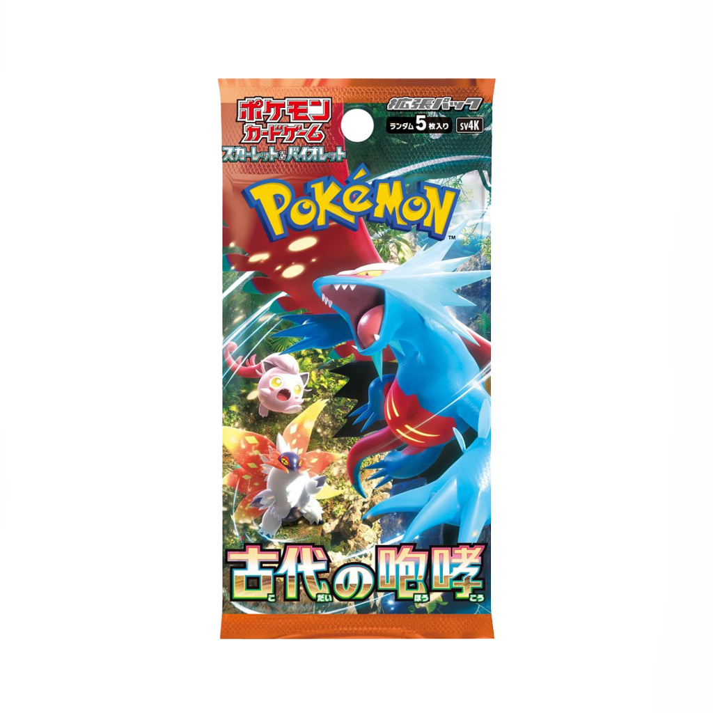 Pokémon Booster Ancient Roar SV4K Japanisch – urzeitliche Pokémon-Karten