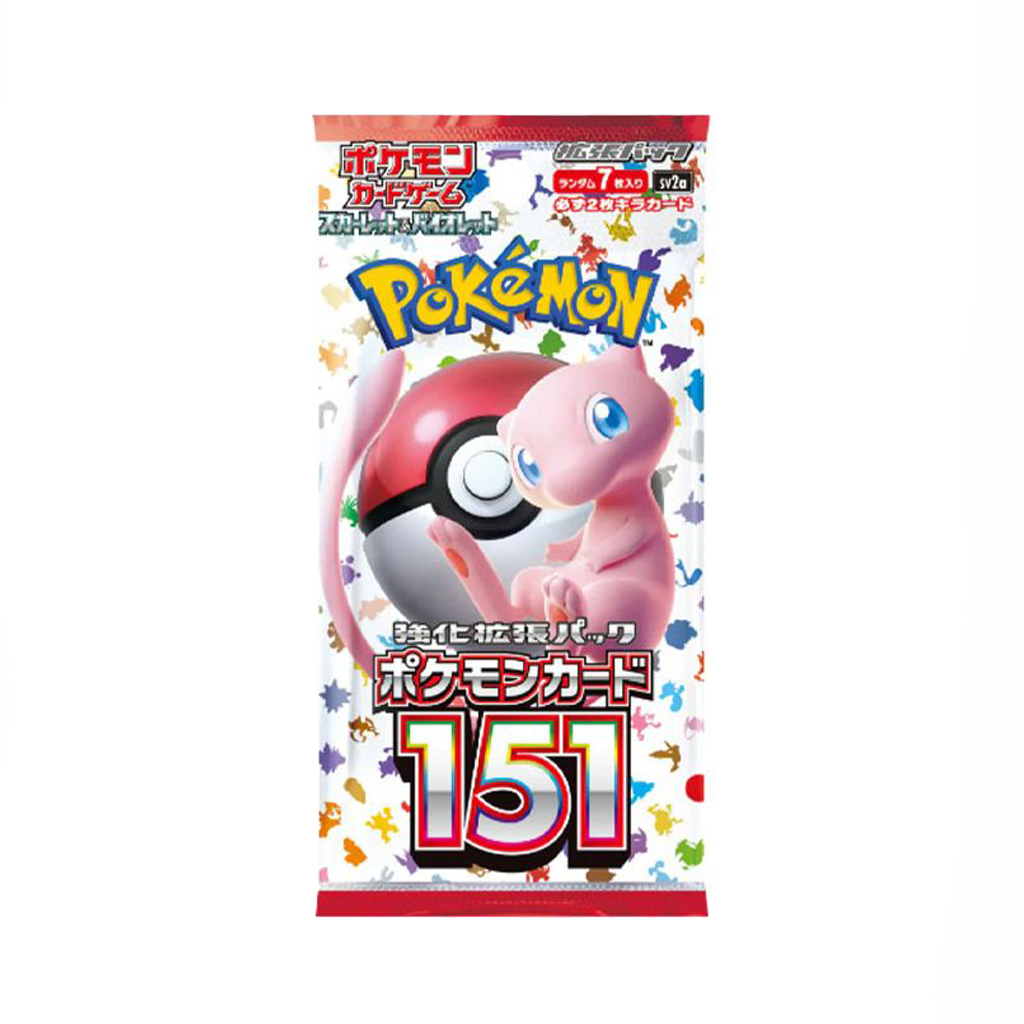 Pokémon Booster 151 SV2a Japanisch mit Mew – Klassiker der ersten Generation