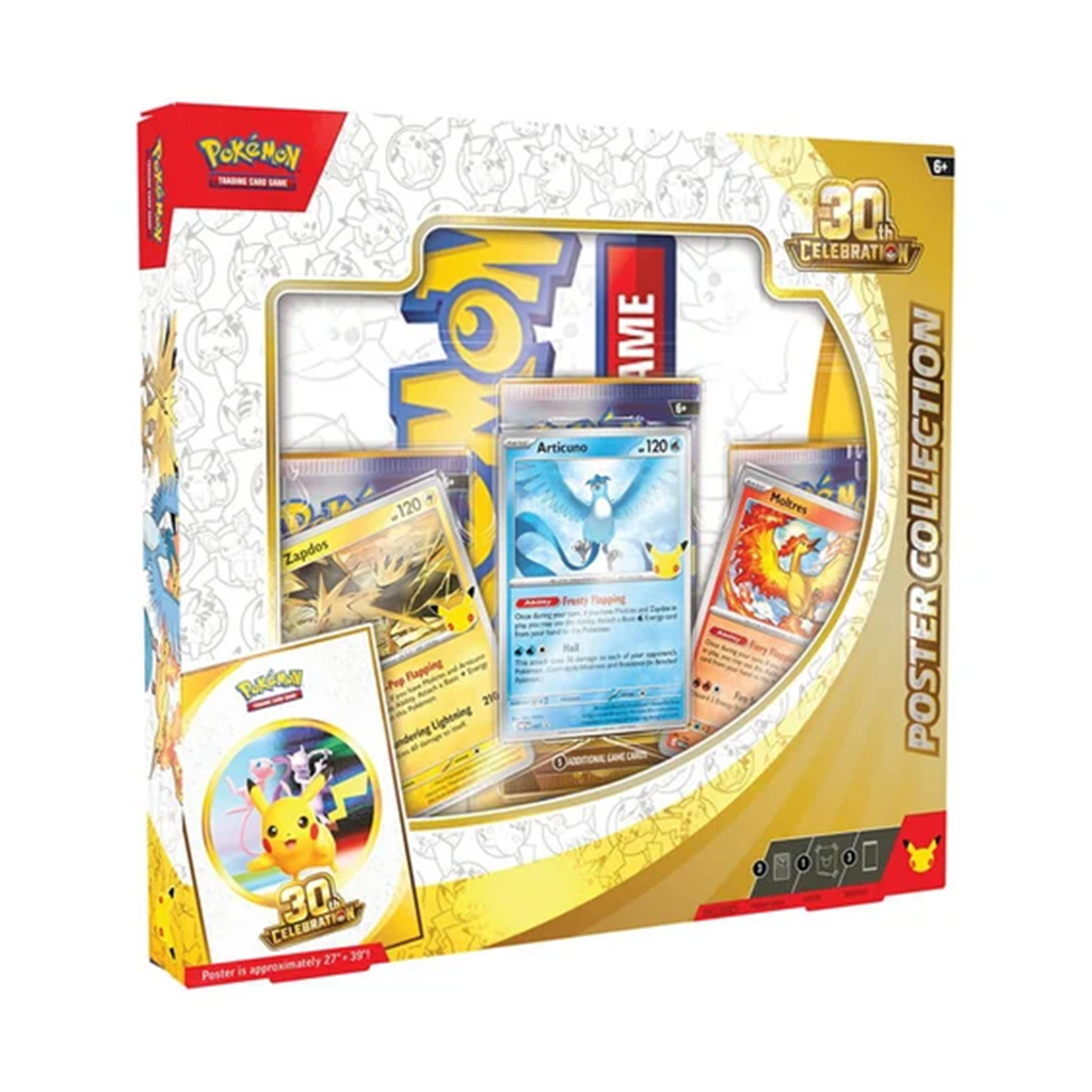 Pokémon Mega Evolution (ME05.5): 30th Celebration Poster Collection (PRE-ORDER)