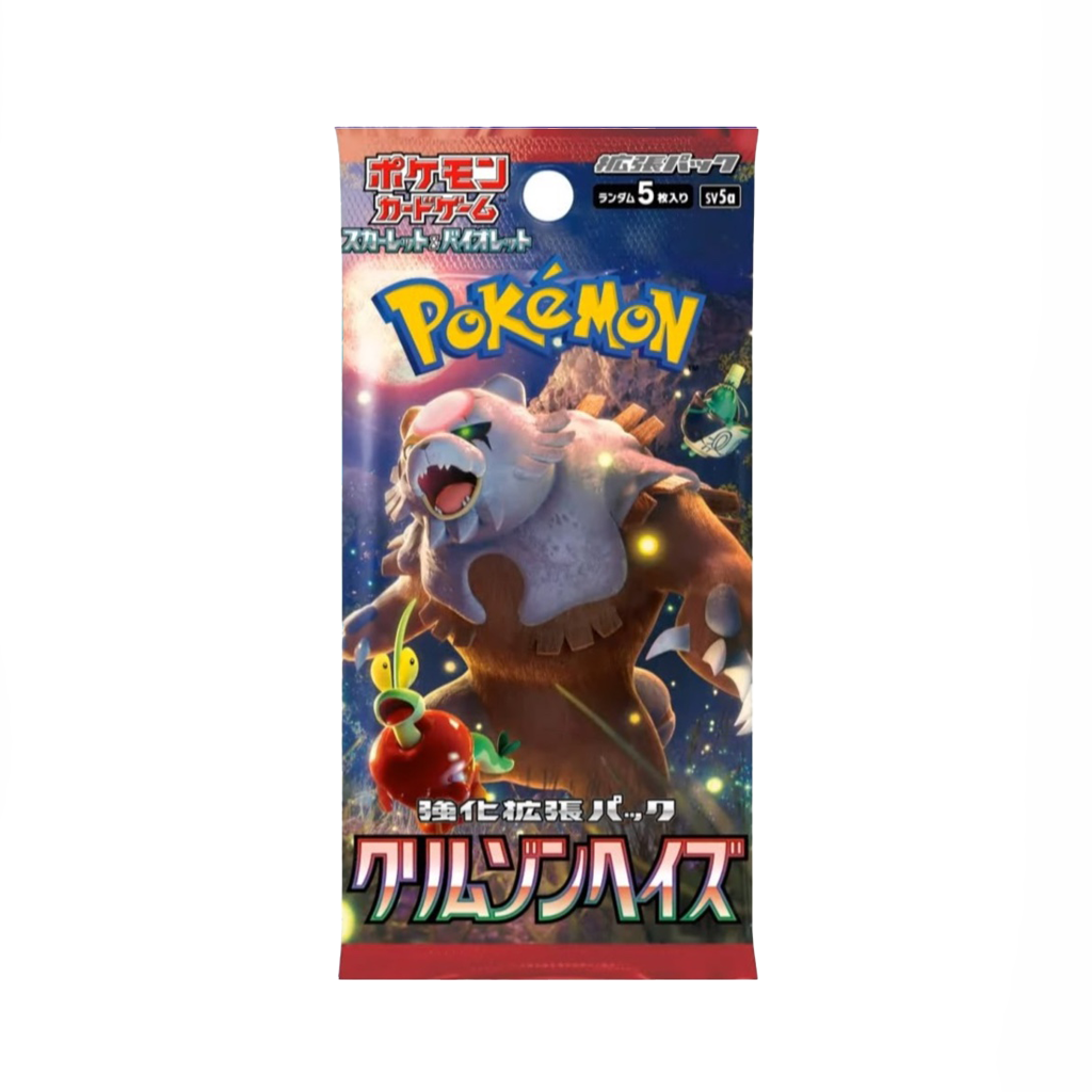 Pokémon Booster Crimson Haze SV5a Japanisch – seltene Karten & Hits