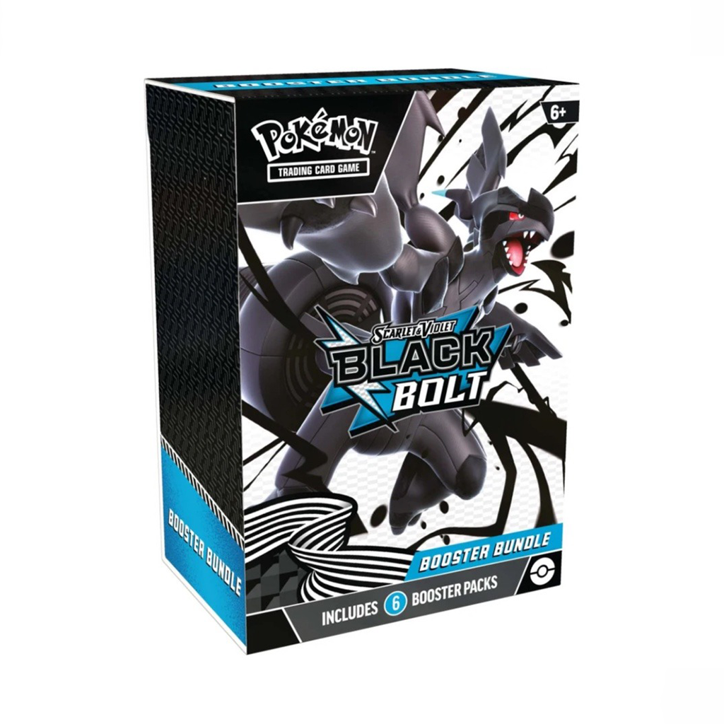 Pokémon Scarlet & Violet (SV10.5): Black Bolt Booster Bundle