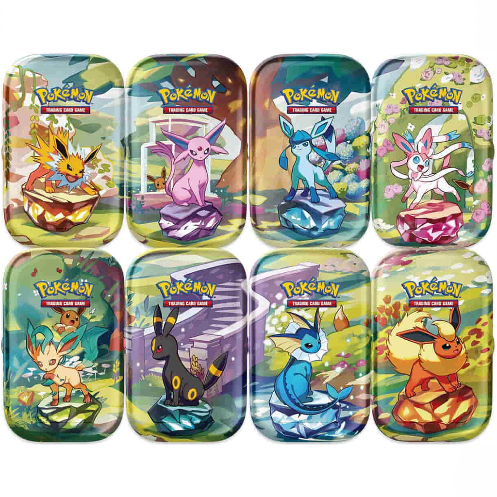 Pokémon Mini Tins Eevee Evolutions – Sammlerdosen mit Evoli & Entwicklungen