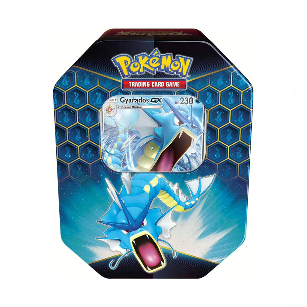 Pokémon Sun & Moon: Hidden Fates Gyarados-GX Tin Box