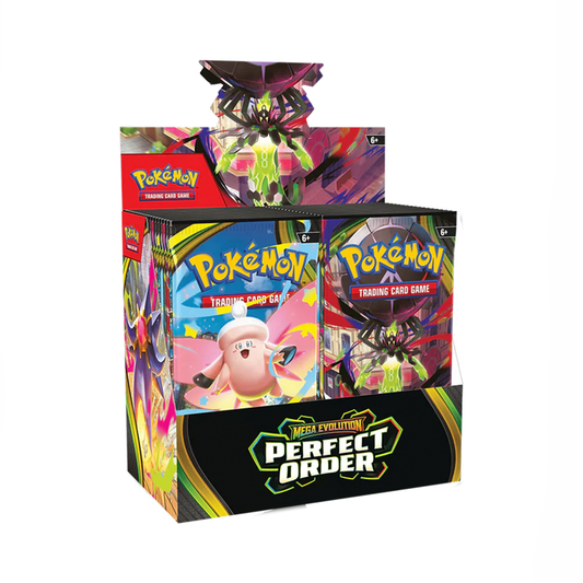 Pokémon Mega Evolution (ME03): Perfect Order Booster Box Display