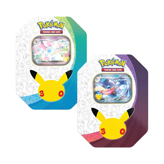 Pokémon 30th Celebration EX Tin Box Set Englisch